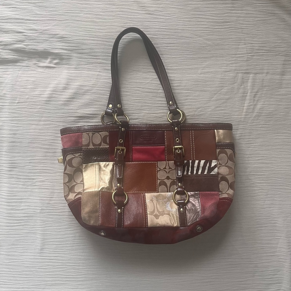Coach Patchwork Tote Bag